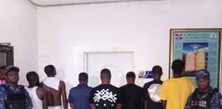 Policía Nacional captura a siete hombres implicados en asalto a camión del Plan Socia