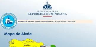 Coe mantiene en alerta a 22 demarcaciones por incidencia de vaguada