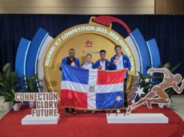 Estudiantes de la PUCMM ganan el Gran Premio en la final mundial de la Huawei ICT Competition en China