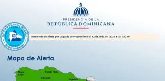 COE incrementa alertas por lluvias; dos provincias están en amarilla y 14 en verde