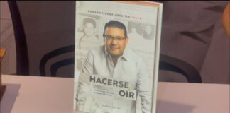 Entre ideas y memoria política: Yayo Sanz Lovatón presenta “Hacerse Oír”