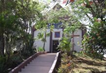 Desarrollo de la Comunidad entrega remozada capilla en Sabana Iglesia, Santiago