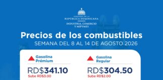 Gobierno reajusta combustibles