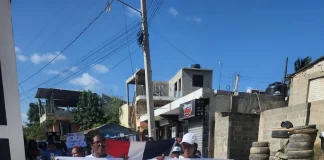 Marcha de oración en Villa Verde reclama conclusión de trabajos de servicios básicos