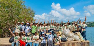 Prioriza RD realiza jornada simultánea de limpieza en cayos de Samaná y retira más de 1,093 libras de desechos