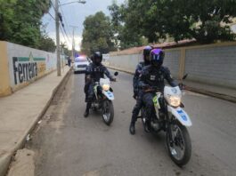 Policía despliega 405 operativos focalizados y detiene a 65 personas en la Línea Noroeste