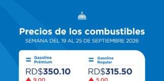 Gobierno reajusta combustibles y subsidia con RD$1,985.7 millones