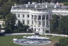 Trump inaugura el nuevo helipuerto de la Casa Blanca
