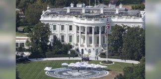 Trump inaugura el nuevo helipuerto de la Casa Blanca