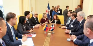 Abinader y Delcy abordaron compra de derivados de petróleo y consulados