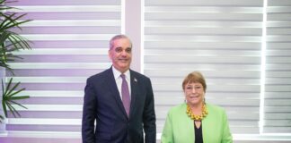 Presidente Abinader aborda con secretario general de la OEA plan de acción para Haití y situación de la democracia en la región; conversa con Michelle Bachelet sobre crecimiento y políticas sociales