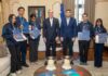Abinader recibe en Palacio Nacional a jóvenes dominicanos que rompieron récord mundial de lectura