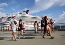 RD supera los 16,000 cruceristas en un día con la llegada de cuatro barcos