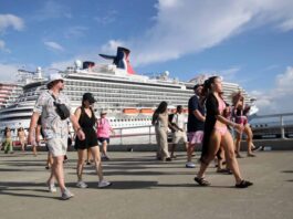 RD supera los 16,000 cruceristas en un día con la llegada de cuatro barcos
